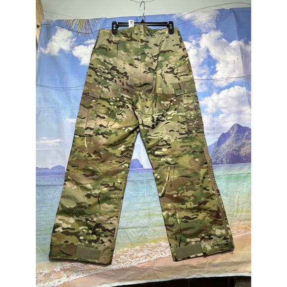 Men's Military Camo Cargo Pant Trousers Size X-Small Reg 8415-01-598-9383 - Picture 1 of 8